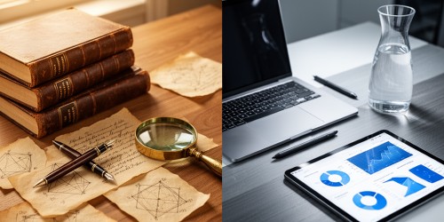 Diferenças entre materiais acadêmicos e profissionais