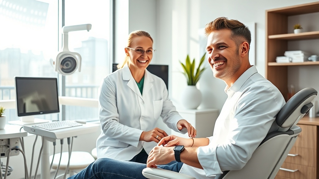 Qualidade que se reflete na boca do paciente